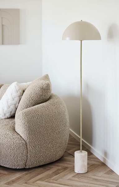 MUZZA Stojacia lampa FIELD 155 cm béžová