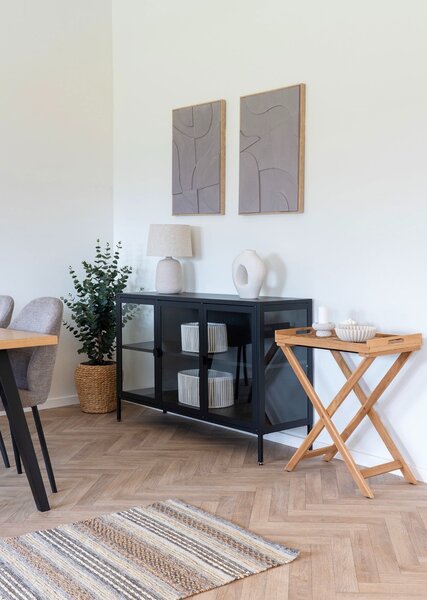 MUZZA Stolná lampa LARA krémová
