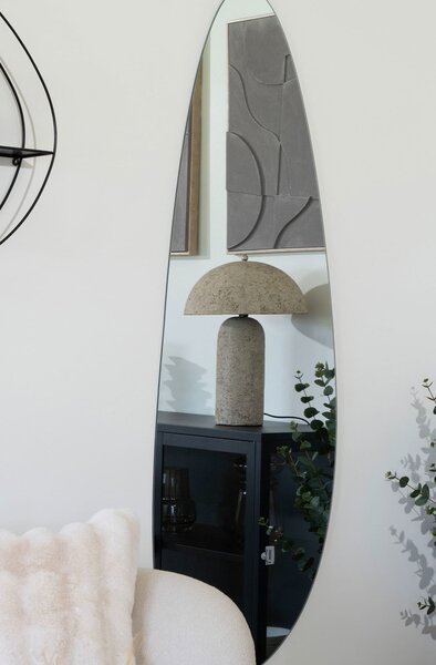 MUZZA Stolná lampa LEAS prírodná