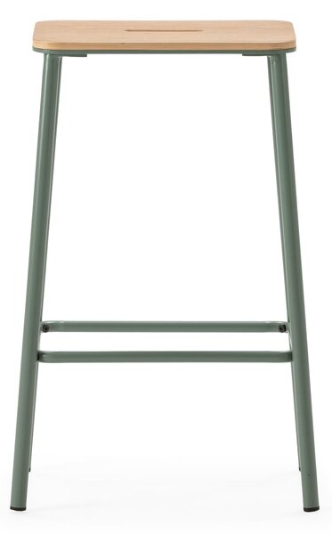 MUZZA Barová stolička BAAB 65 cm zelená