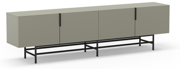 MUZZA TV stolík EDZIO 200 x 55 cm zelený