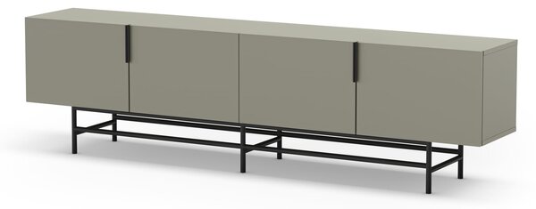 MUZZA TV stolík EDZIO 200 x 55 cm zelený