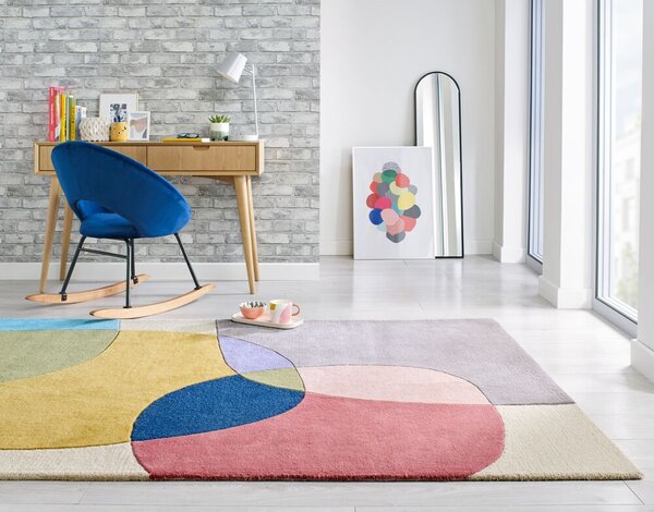 Flair Rugs, Kusový koberec Radiance Glow Multi, 120x170, viacfarebná, obývacia izba