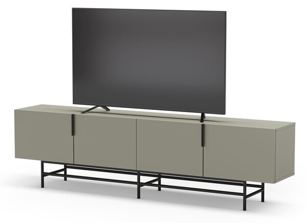 MUZZA TV stolík EDZIO 200 x 55 cm zelený