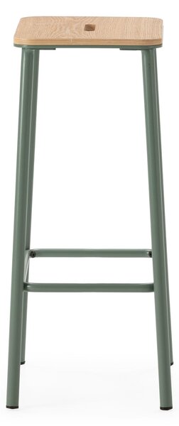 MUZZA Barová stolička BAAB 65 cm zelená