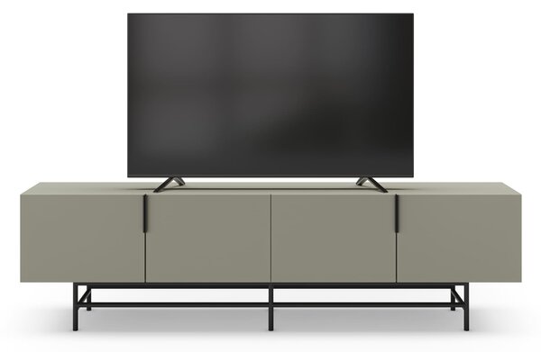 MUZZA TV stolík EDZIO 200 x 55 cm zelený