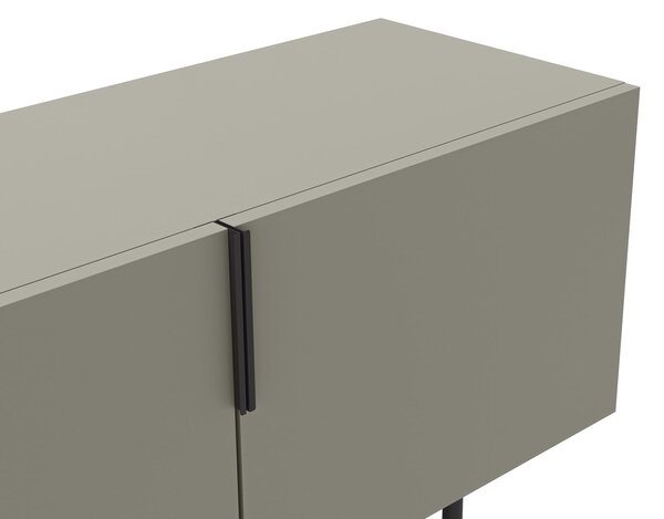MUZZA TV stolík EDZIO 200 x 55 cm zelený