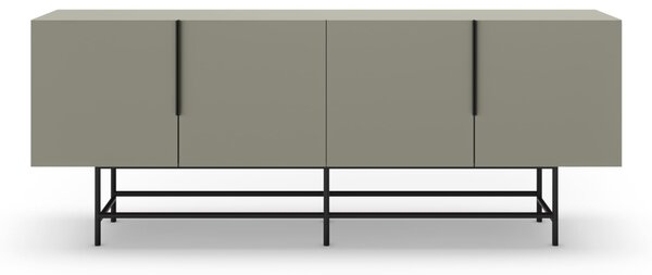 MUZZA Komoda EDZIO 200 x 78 cm zelená