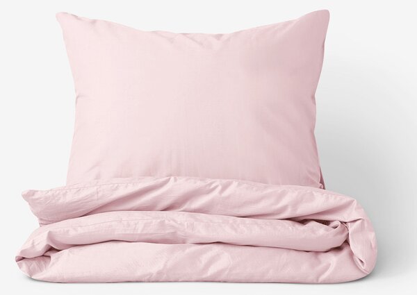 Goldea bavlnené posteľné obliečky - púdrovo ružové 200 x 200 a 2ks 70 x 90 cm (šev v strede)