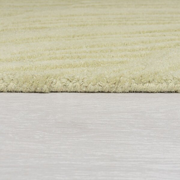 Flair Rugs , Behúň Solace Lino Leaf Sage, 60x230, zelená, chodba / predsieň