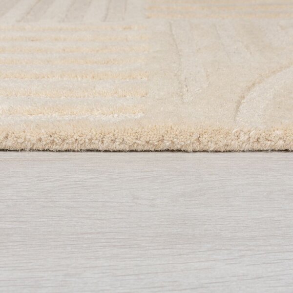 Flair Rugs , Kusový koberec Solace Zen Garden Natural, 120x170, béžová, obývacia izba