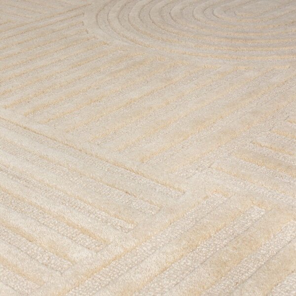 Flair Rugs , Kusový koberec Solace Zen Garden Natural, 120x170, béžová, obývacia izba