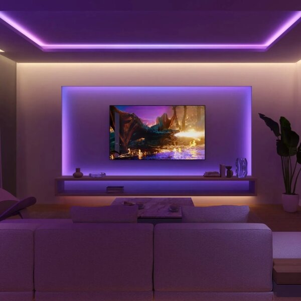 Philips - Rozširujúca sada stmievateľného LED pásika Hue FLUX 2m LED/19,5W/24V 2200-6500K