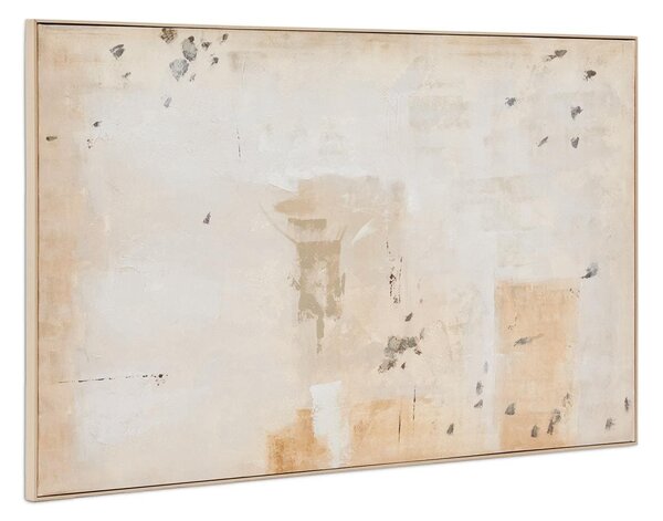 MUZZA Abstraktný obraz Sapil 200 x 120 cm béžový