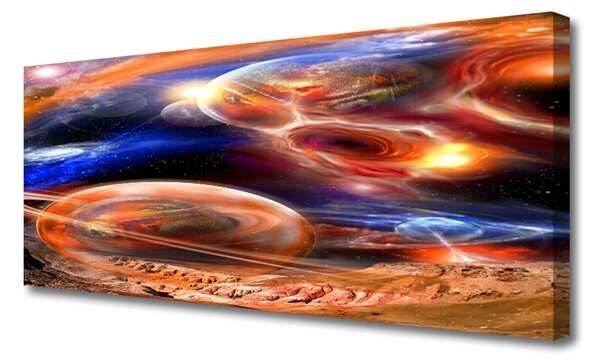 Obraz na plátne Abstrakcie vesmír 125x50 cm