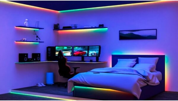 Philips - LED RGBIC Stmievateľný pásik SMART STRIP 20m LED/36W/230V 2700/6500K Wi-Fi