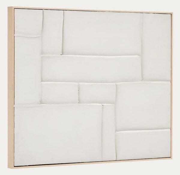 MUZZA Obraz Silk 80 x 100 cm bielosivý