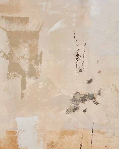 MUZZA Abstraktný obraz Afid 118 x 94 cm zeleno-biely