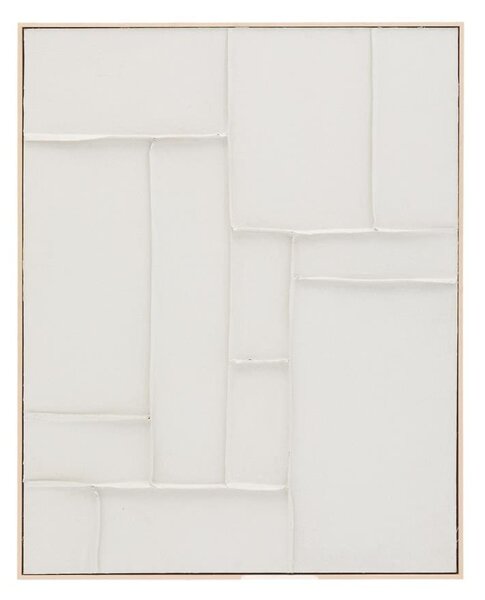 MUZZA Obraz Silk 80 x 100 cm bielosivý