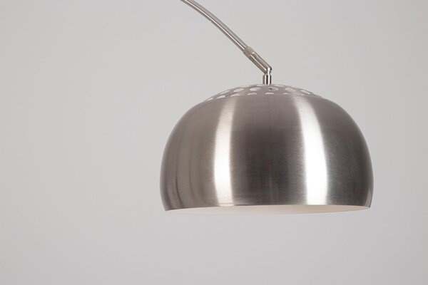 MUZZA Stojacia lampa CALAS strieborná