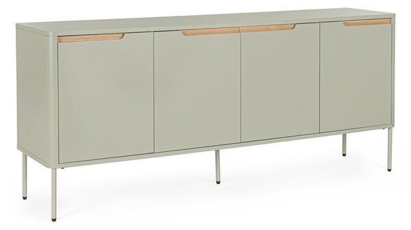 MUZZA Komoda HATAN 170 x 75 cm zelená
