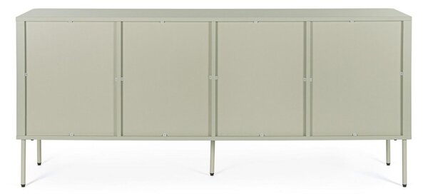 MUZZA Komoda HATAN 170 x 75 cm zelená