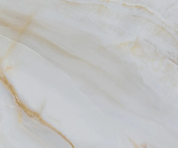 DELIFE Konferenčný stolík Edge zaoblený tvar 50×50 cm keramika onyx perla Eleny nerezová oceľ kefovaná
