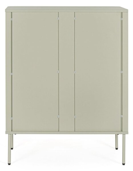 MUZZA Komoda HATAN 80 x 105 cm zelená