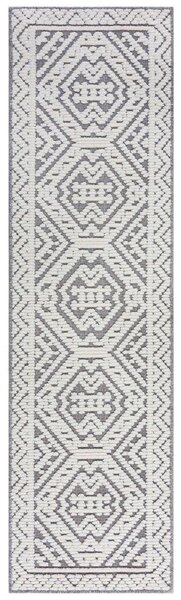 Flair Rugs koberce Kusový koberec Verve Jaipur Grey - 60x240 cm