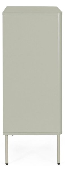 MUZZA Komoda HATAN 80 x 105 cm zelená