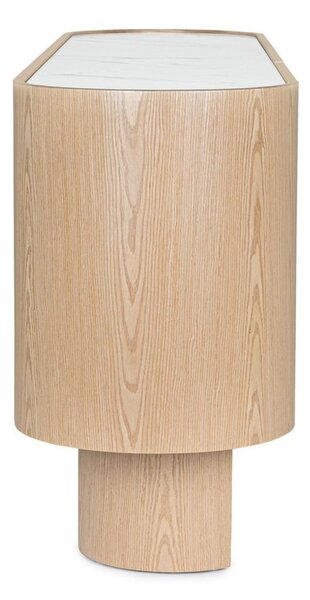 MUZZA Komoda LIATO 200 x 80 cm prírodná