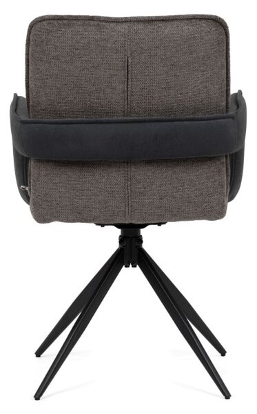 Jedálenská stolička otočná 180° DCH-F1146 GREY2 sivá