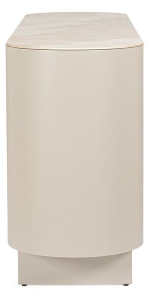 MUZZA Komoda DIRAS 200 x 81 cm béžová