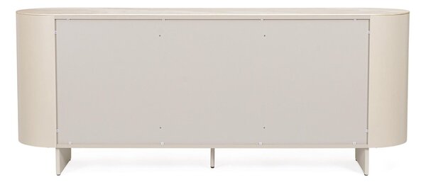 MUZZA Komoda DIRAS 200 x 81 cm béžová