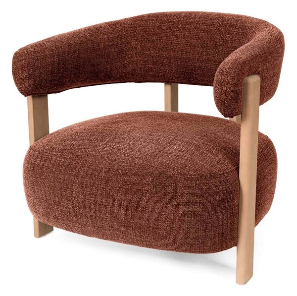 MUZZA Kreslo LIMANA terakota