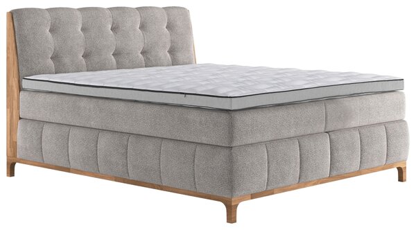 BOXSPRINGOVÁ POSTEĽ, 160/200 cm, piesková Livetastic - Online Only spálne, Online Only