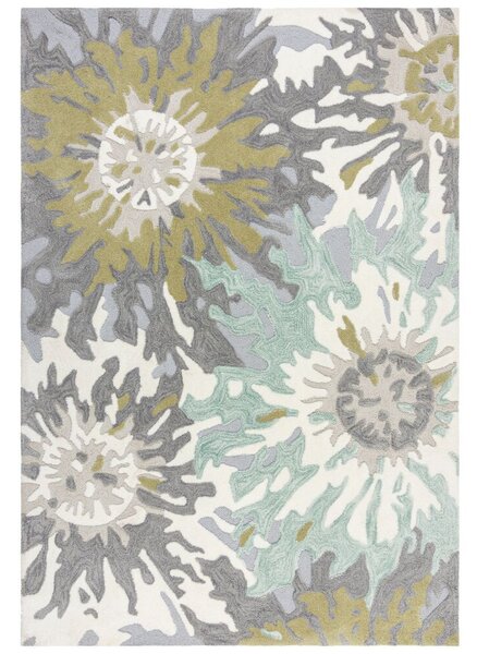 Kusový koberec Zest Soft Floral Green-120x170