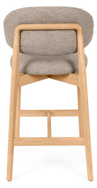 MUZZA Barová stolička ZOREN 66 cm taupe