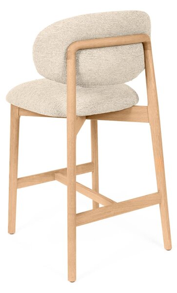 MUZZA Barová stolička ZOREN 66 cm béžová