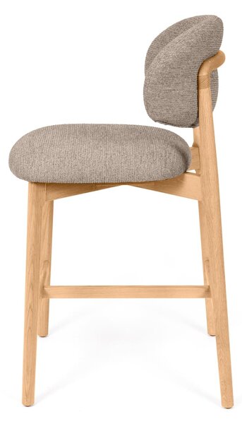 MUZZA Barová stolička ZOREN 66 cm taupe