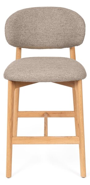 MUZZA Barová stolička ZOREN 66 cm taupe