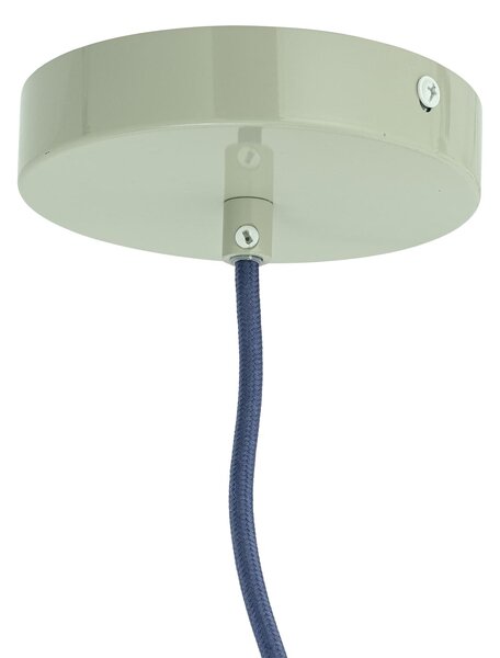 MUZZA Stropná visiaca lampa LEBU zelená