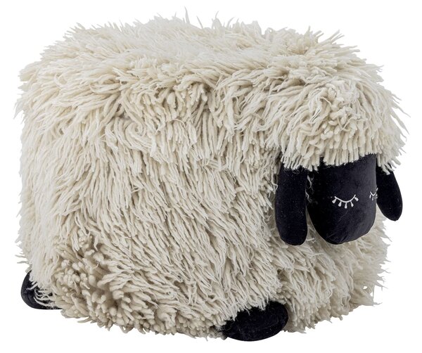 MUZZA Detský puf OLYD biely