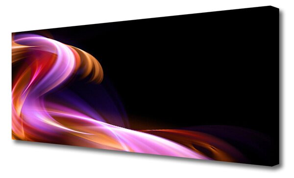 Obraz na plátne Abstrakcie vlna umenie 125x50 cm