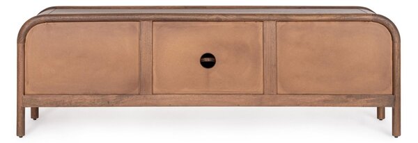MUZZA TV stolík NATAS 155 x 50 cm hnedý