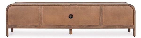 MUZZA TV stolík NATAS 200 x 50 cm hnedý