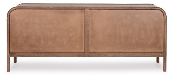 MUZZA Komoda NATAS 180 x 75 cm hnedá
