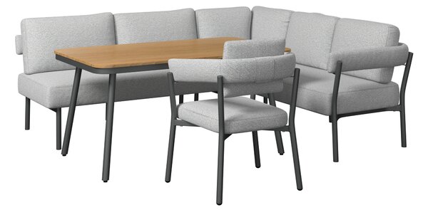 TERASOVÁ SEDACIA SÚPRAVA kov, plast, textil Ambia Garden - Online Only záhrada, Online Only