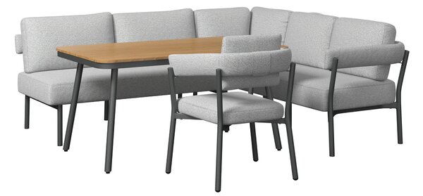 TERASOVÁ SEDACIA SÚPRAVA kov, plast, textil Ambia Garden - Online Only záhrada, Online Only