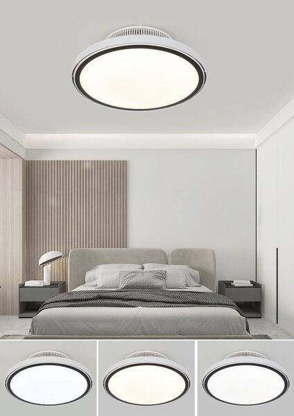 STROPNÝ VENTILÁTOR, 46/19,5 cm Mican - Interiérové svietidlá